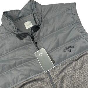 Callaway Gray Quilted Vest